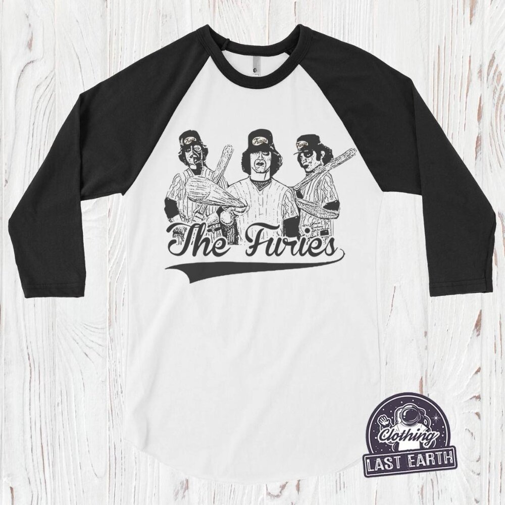 The Furies T-Shirt Baseball Shirt The Warriors Movie Shirt Vintage 80s Graphic